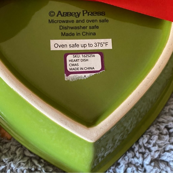 Mom and Me Heart Cookie Dish Gift Microwave Dessert Abbey Press Mommy - Picture 6 of 10